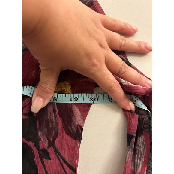 NWT PAIGE 100% Silk Palma blouse raspberry mousse XS - Picture 4 of 10